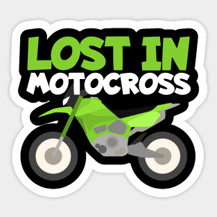 Motocross lost in Sticker